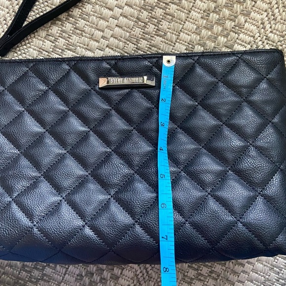Steve Madden Large Quilted Leather Clutch - Picture 5 of 6